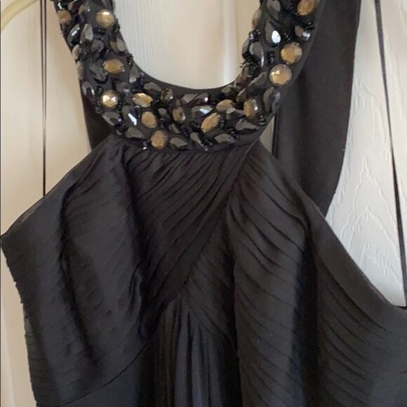 NEW Alex Evenings black beaded formal gown dress - Picture 5 of 10